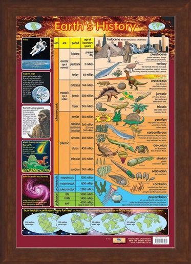 Framed Framed Earth's History - From Precambrian to Holocene